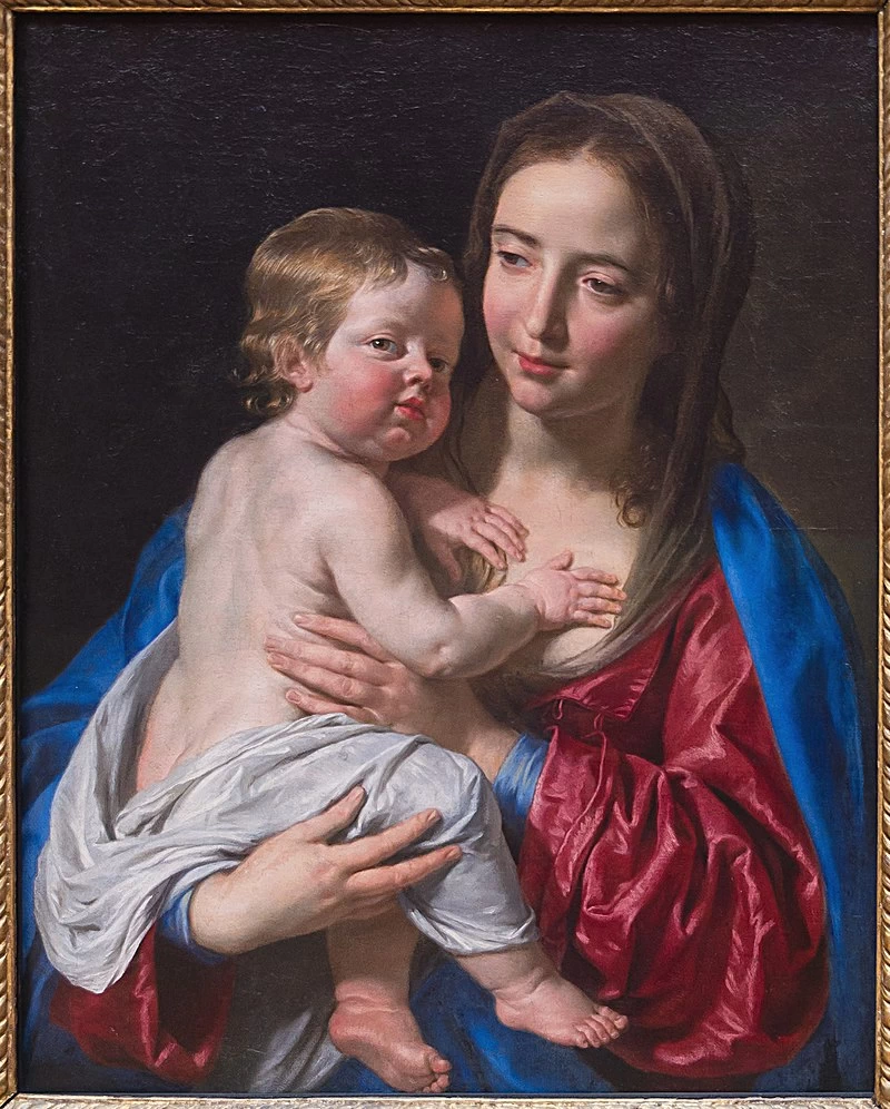 La Madonna col Bambino - Alte Pinakothek Munich
